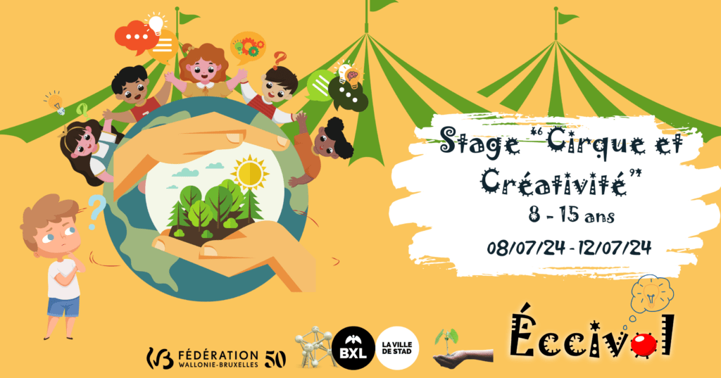 Stage cirque, expression et créativité 08 au 12/07/2024