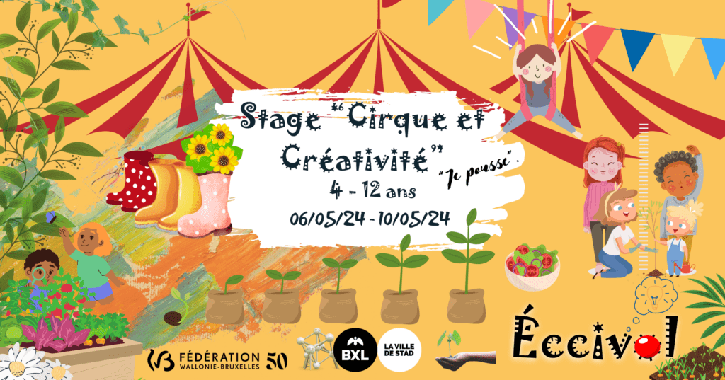 Stage cirque, expression et créativité 06/05 au 10/05/24
