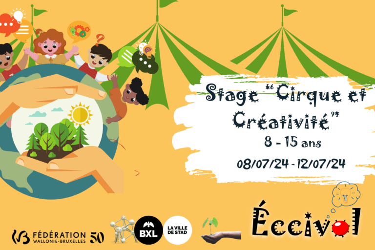 Stage 08/07 – 12/07/2024 Expression, cirque et créativité