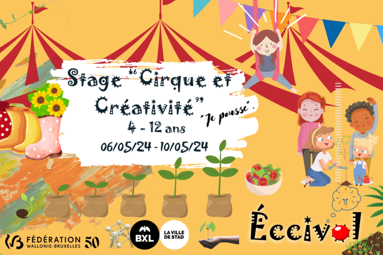 Stage 06/05 – 10/05/2024 Expression, cirque et créativité