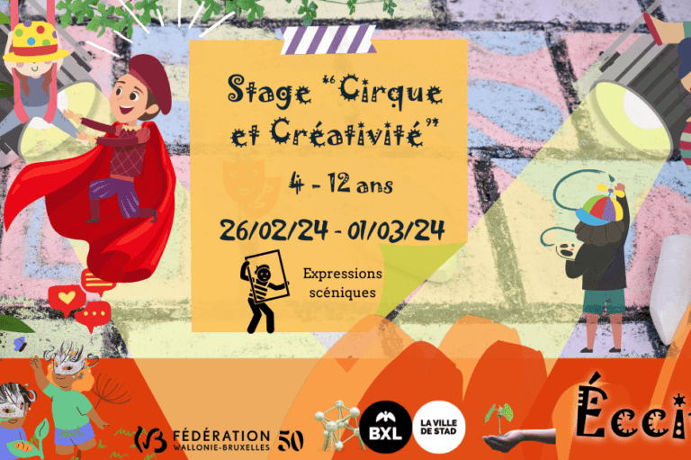 Stage 26/02 – 01/03/2024 Expression, cirque et créativité