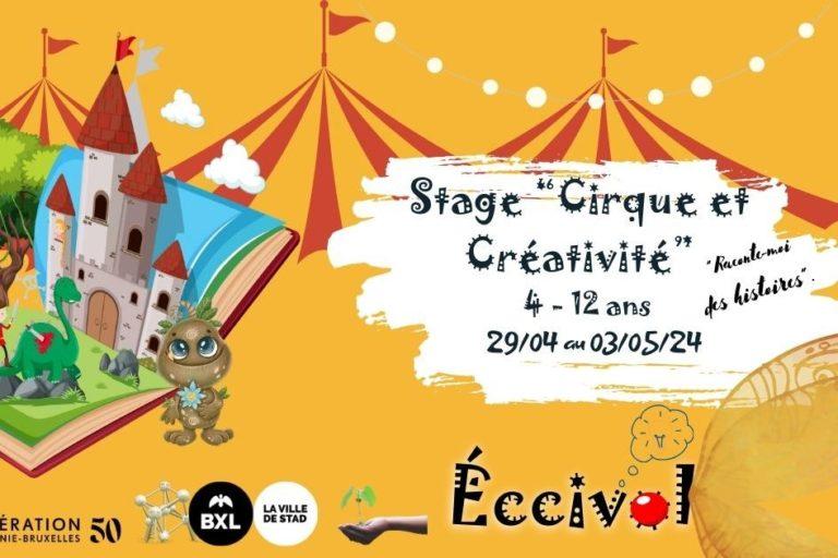 Stage 29/04 – 03/05/2024 Expression, Cirque et Créativité