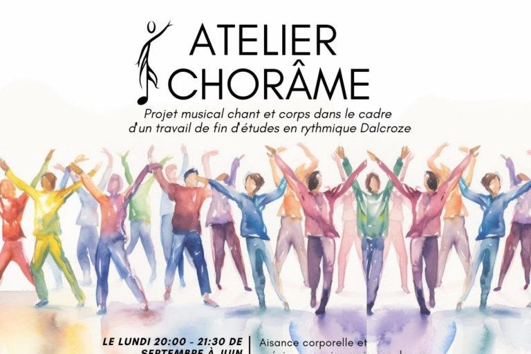 Atelier Chorâme à l’Institut de rythmique Jaques-Dalcroze