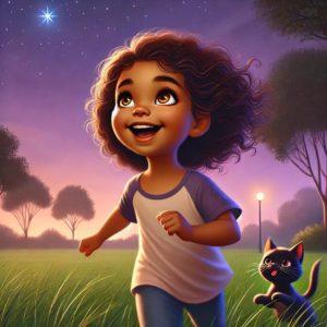 La petite fille qui regarda le ciel et découvrit son étoile