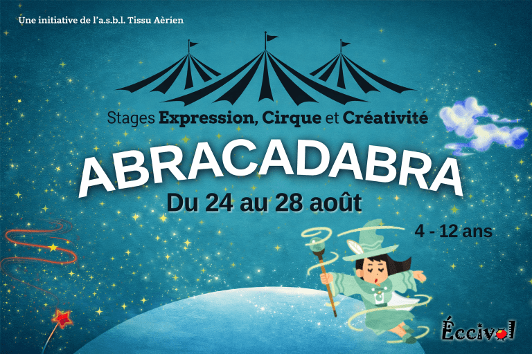 Stage Abracadabra – du 24 au 28 août 2026