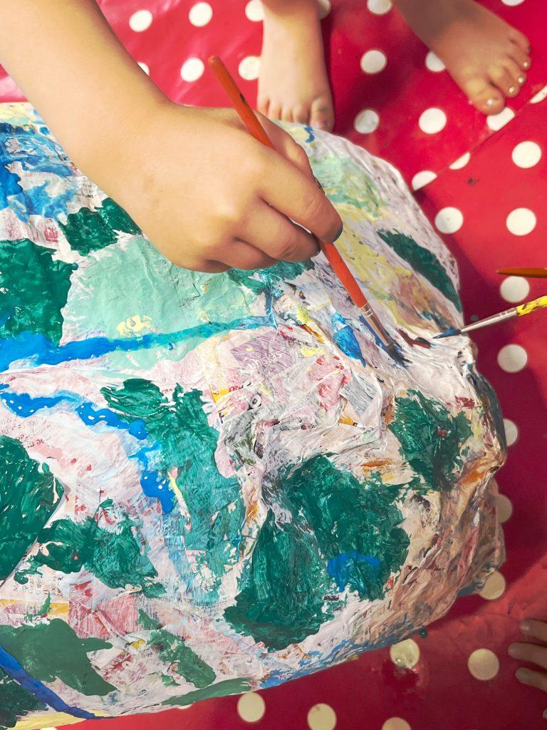 Visuel initiation à la peinture